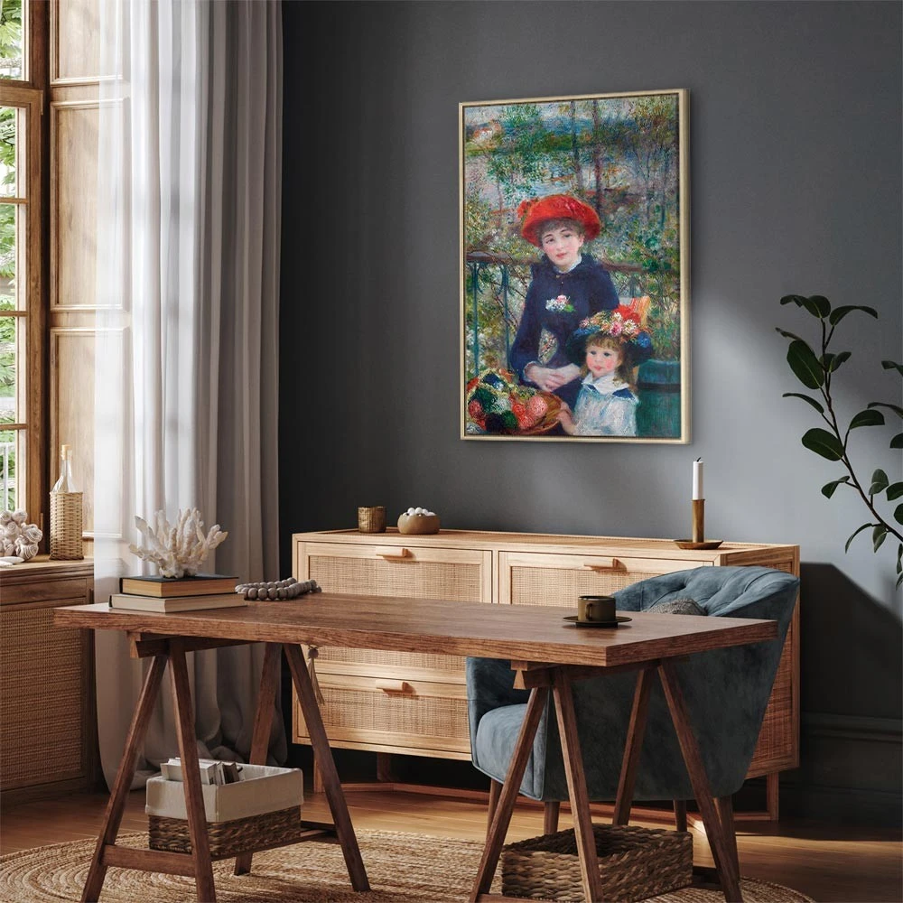 Paveikslas Pierre Auguste Renoir - Dvi seserys terasoje