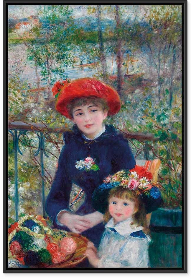 Paveikslas Pierre Auguste Renoir - Dvi seserys terasoje