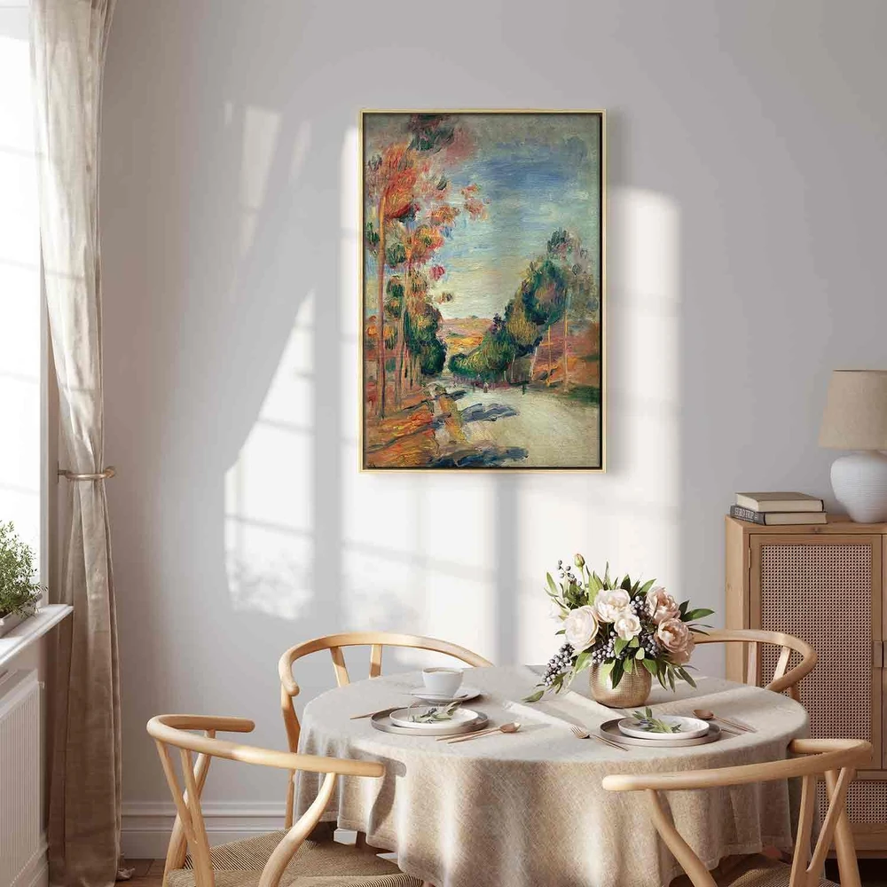 Paveikslas Pierre Auguste Renoir - Essoyes peizažas