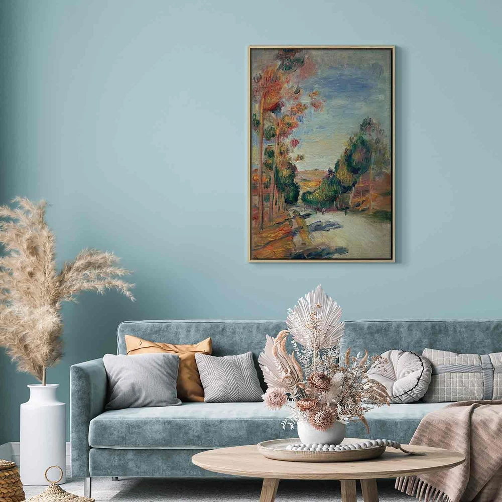 Paveikslas Pierre Auguste Renoir - Essoyes peizažas