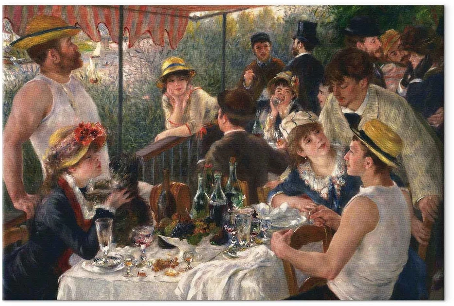 Paveikslas Pierre Auguste Renoir - Irkluotojų pusryčiai