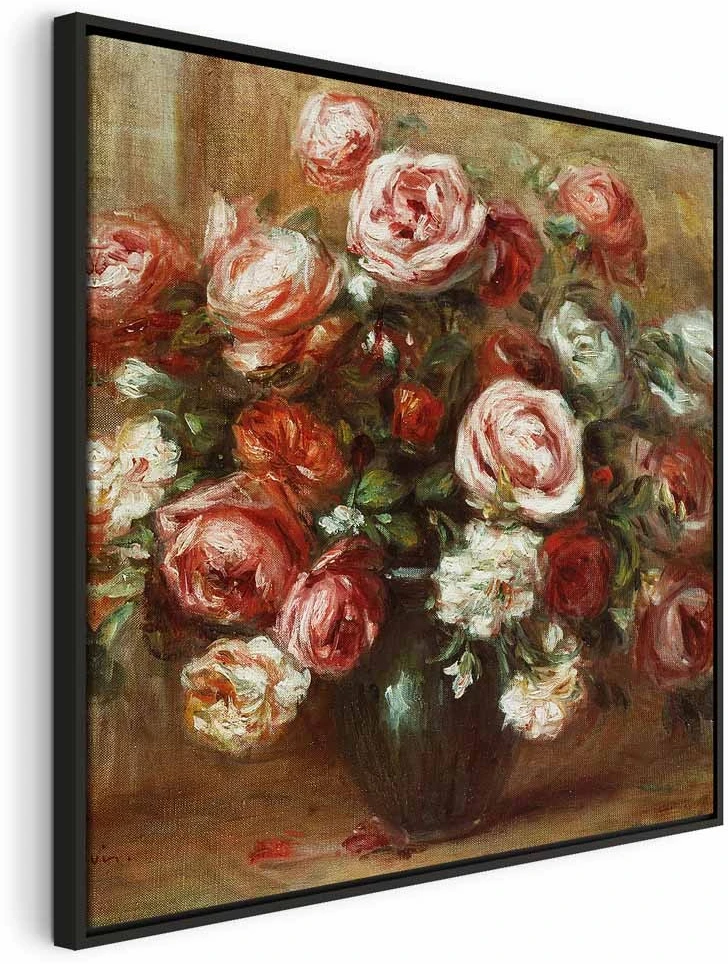 Paveikslas Pierre Auguste Renoir - Natiurmortas su rožėmis