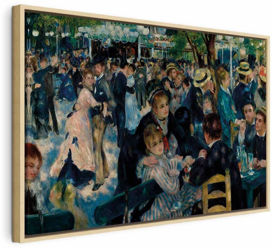 Paveikslas Pierre Auguste Renoir - Šokis Moulin de la Galette