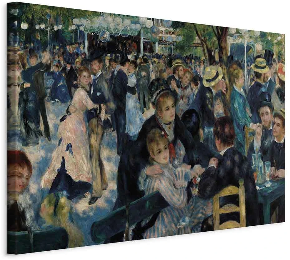 Paveikslas Pierre Auguste Renoir - Šokis Moulin de la Galette