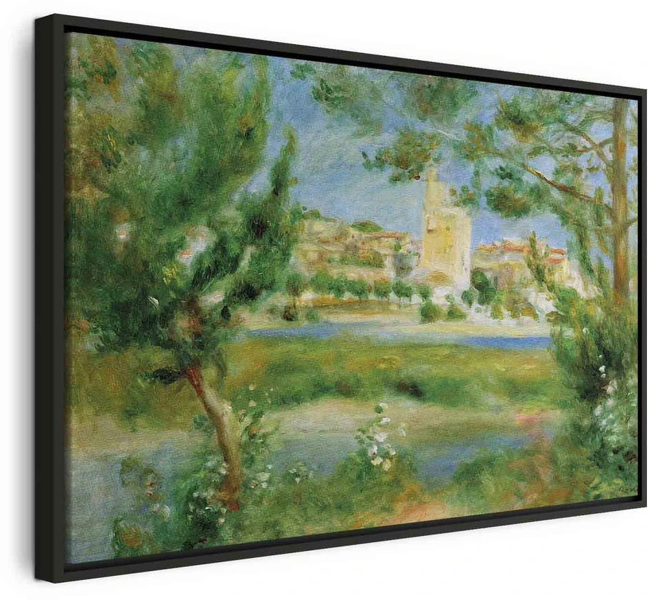 Paveikslas Pierre Auguste Renoir - Villeneuve-lès-Avignon