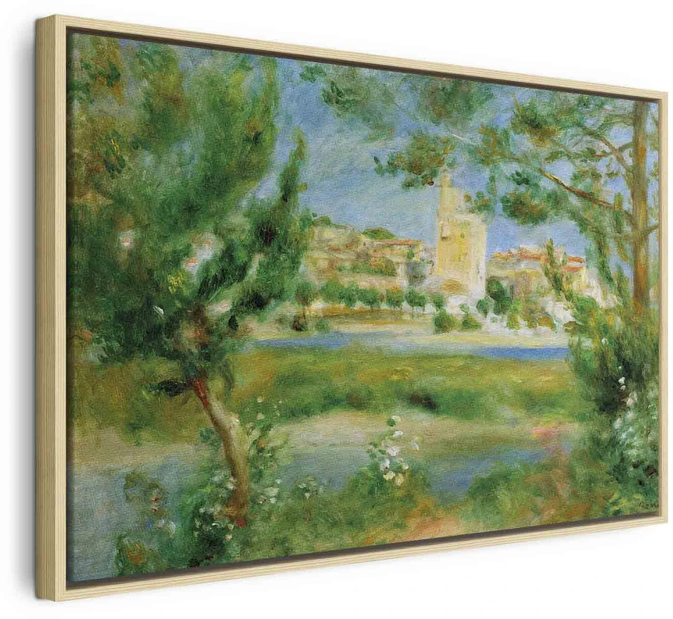 Paveikslas Pierre Auguste Renoir - Villeneuve-lès-Avignon