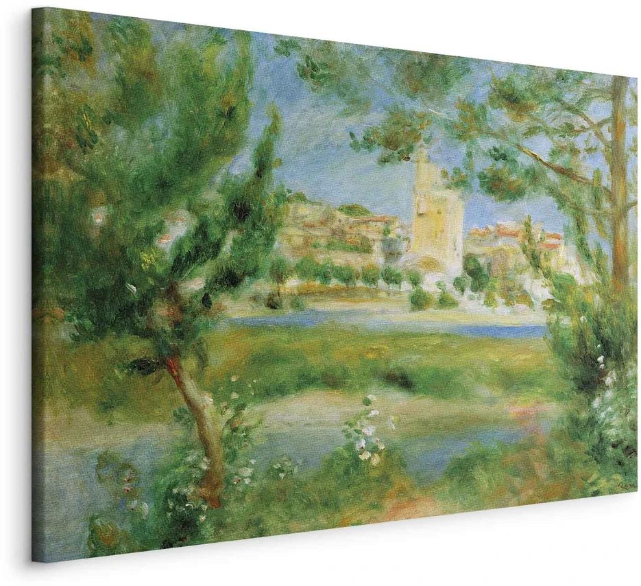 Paveikslas Pierre Auguste Renoir - Villeneuve-lès-Avignon