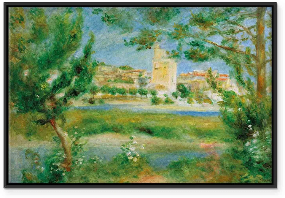 Paveikslas Pierre Auguste Renoir - Villeneuve-lès-Avignon