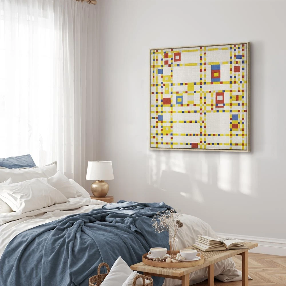 Paveikslas Piet Mondrian - Broadway Boogie Woogie