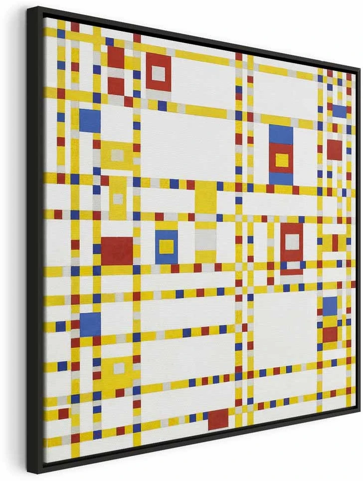 Paveikslas Piet Mondrian - Broadway Boogie Woogie