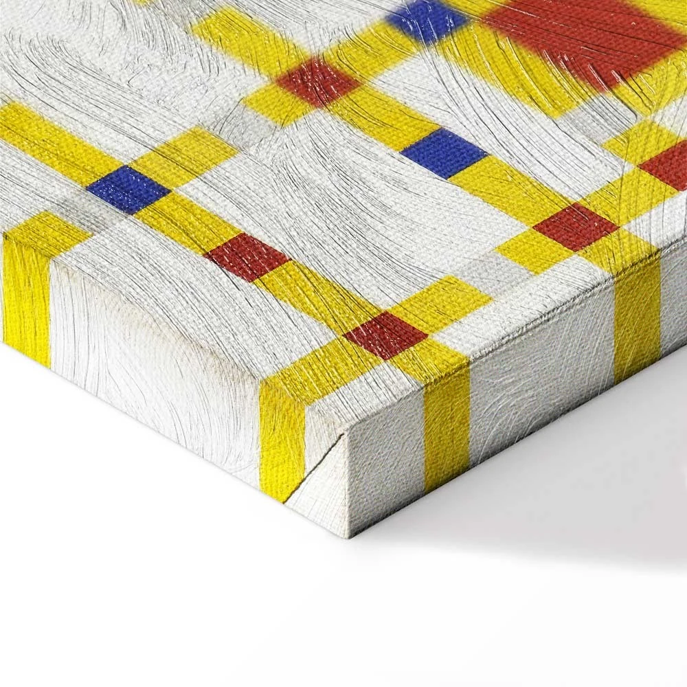 Paveikslas Piet Mondrian - Broadway Boogie Woogie