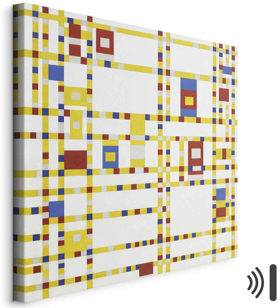 Paveikslas Piet Mondrian - Broadway Boogie Woogie