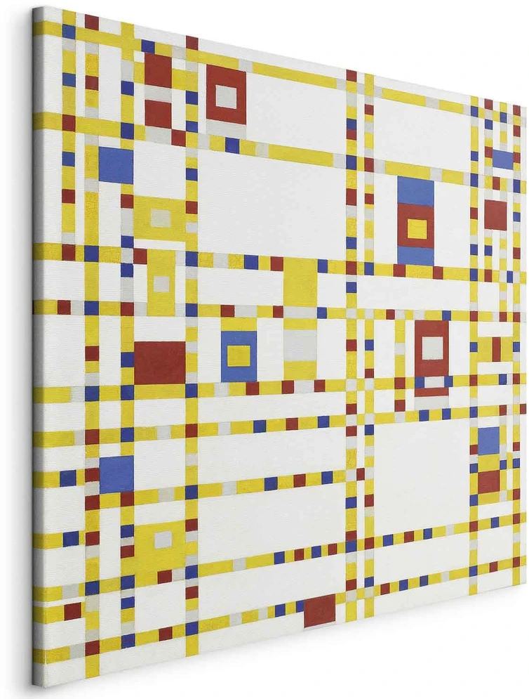 Paveikslas Piet Mondrian - Broadway Boogie Woogie