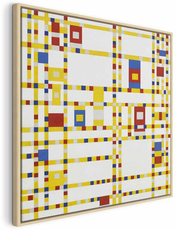 Paveikslas Piet Mondrian - Broadway Boogie Woogie
