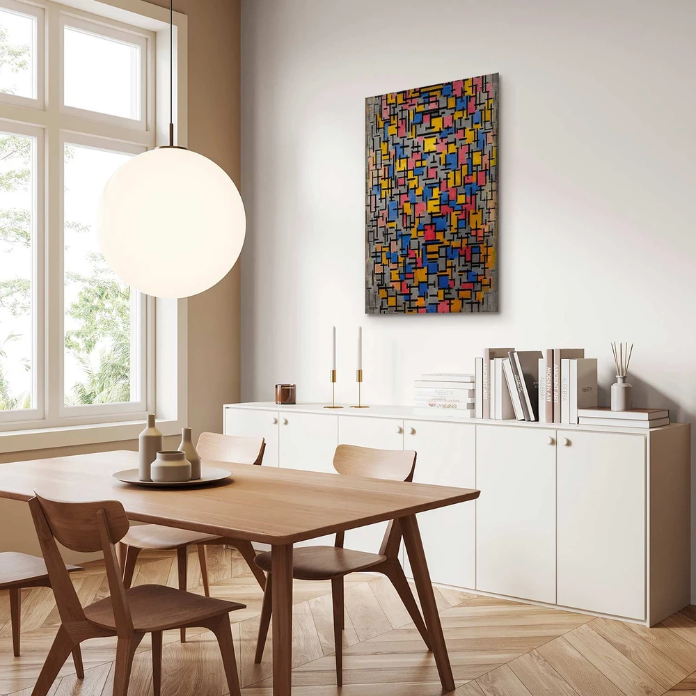 Paveikslas Piet Mondrian - Kompozicija