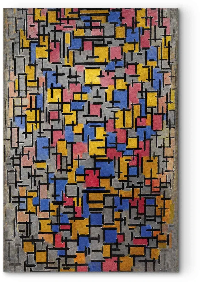 Paveikslas Piet Mondrian - Kompozicija