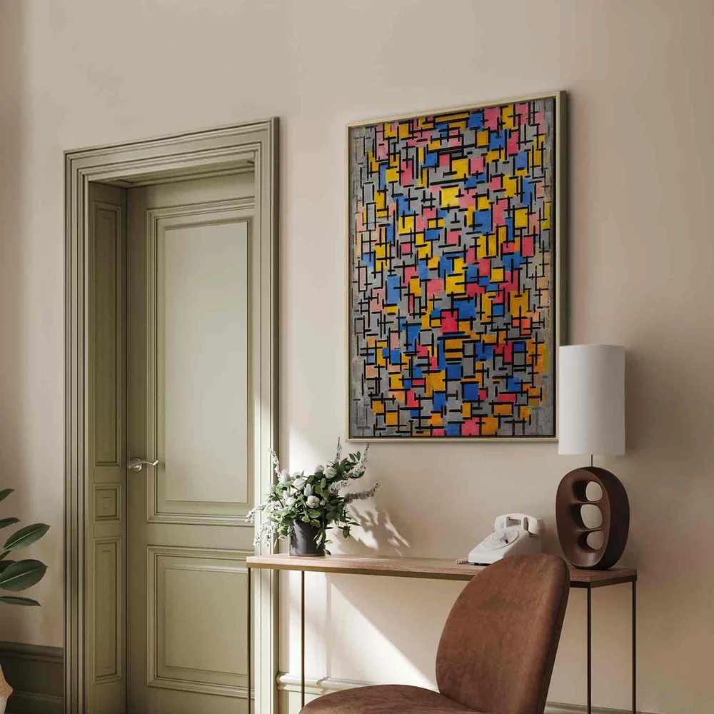 Paveikslas Piet Mondrian - Kompozicija