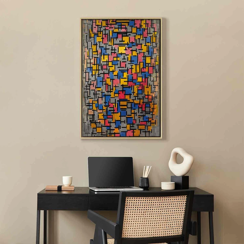 Paveikslas Piet Mondrian - Kompozicija