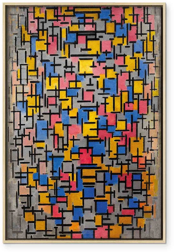Paveikslas Piet Mondrian - Kompozicija