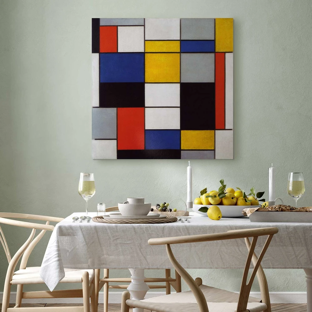 Paveikslas Piet Mondrian - Kompozicija A
