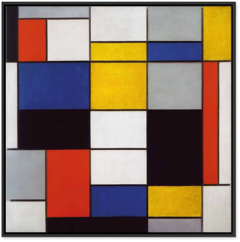 Paveikslas Piet Mondrian - Kompozicija A