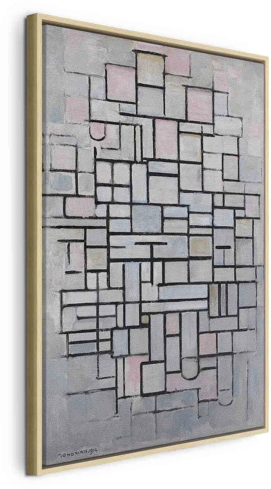 Paveikslas Piet Mondrian - Kompozicija Nr. IV