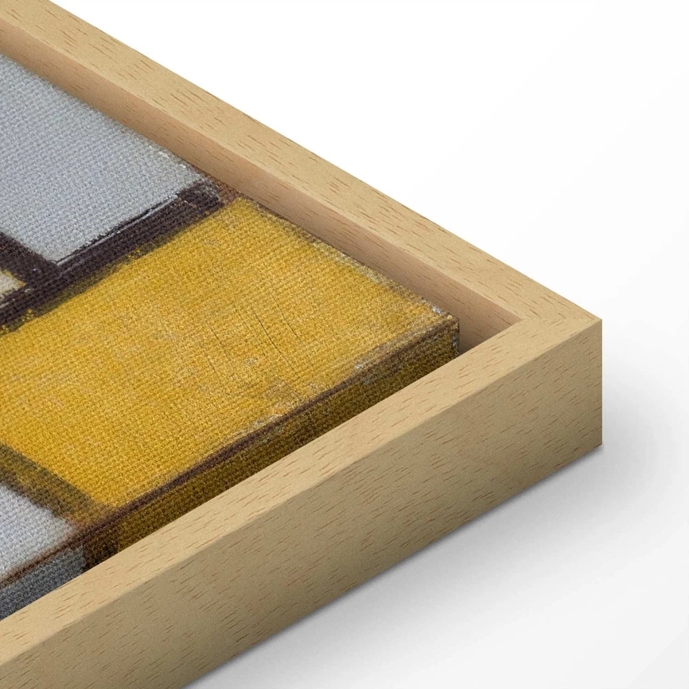 Paveikslas Piet Mondrian - Kompozicija su tinkleliu 19