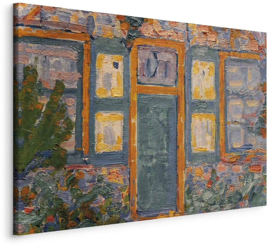 Paveikslas Piet Mondrian - Namas saulės šviesoje