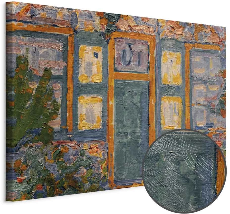 Paveikslas Piet Mondrian - Namas saulės šviesoje