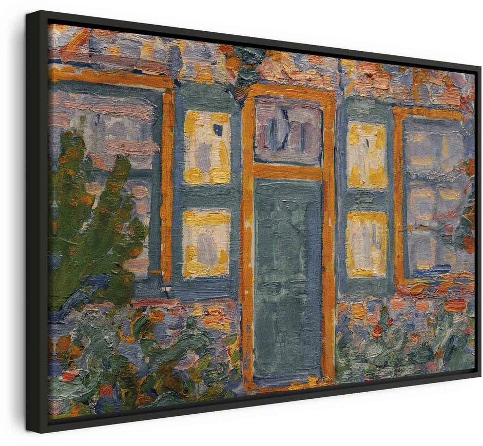 Paveikslas Piet Mondrian - Namas saulės šviesoje