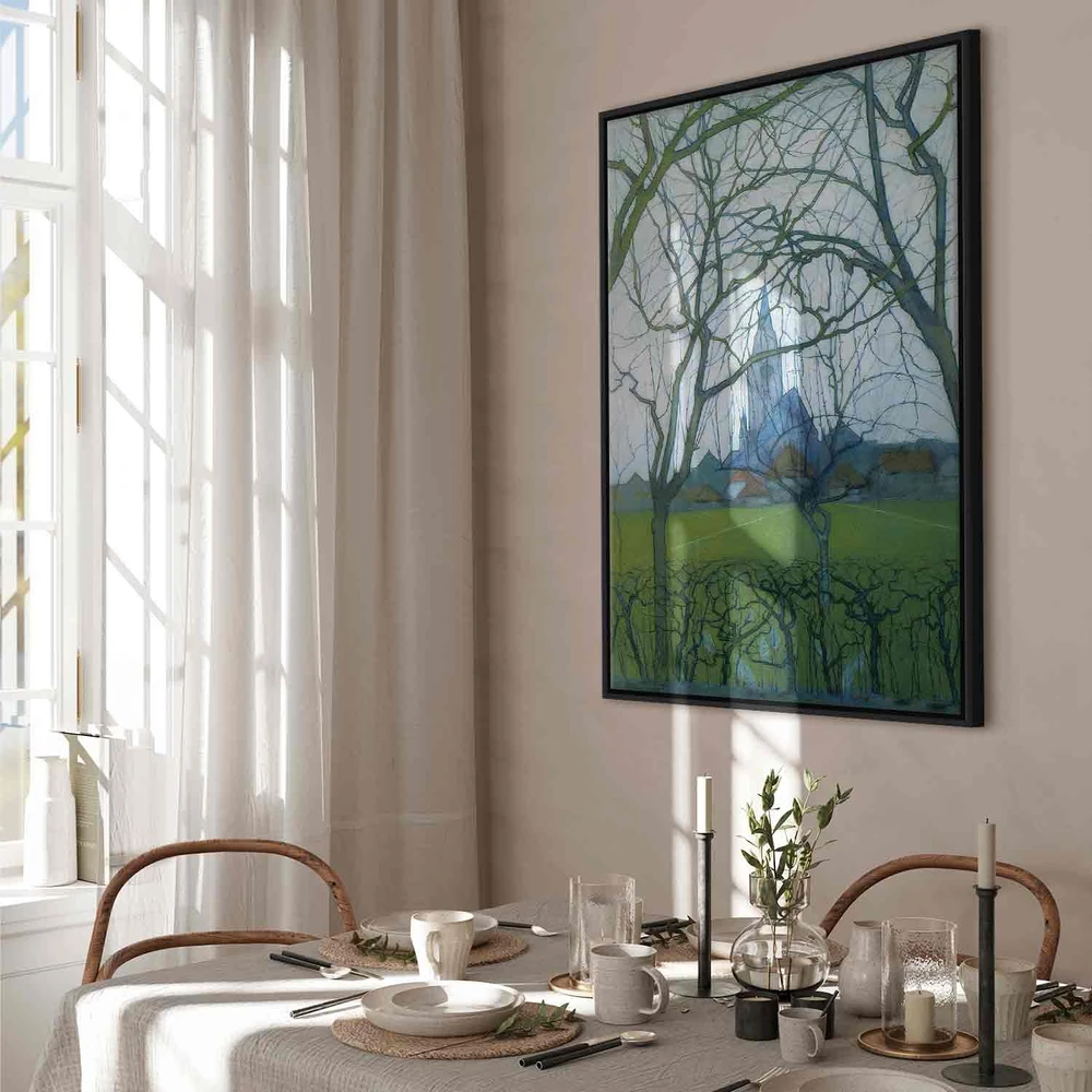 Paveikslas Piet Mondrian - Šv. Jokūbo bažnyčia