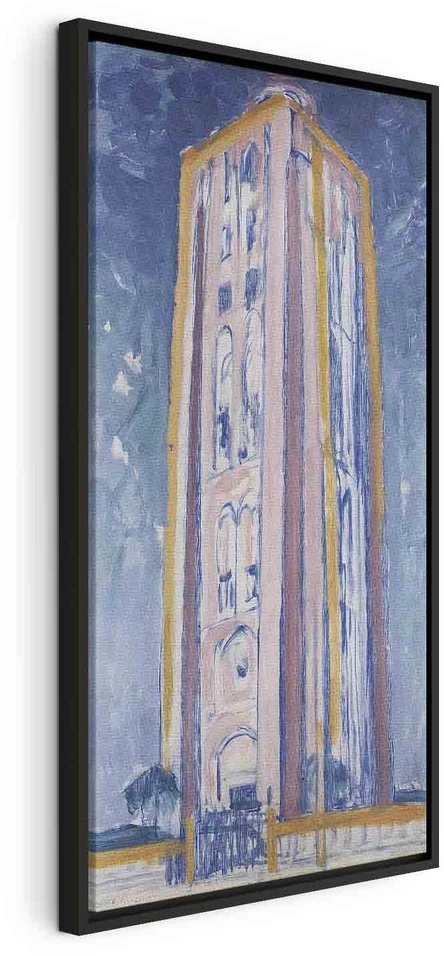 Paveikslas Piet Mondrian - Švyturys prie Westkapelle