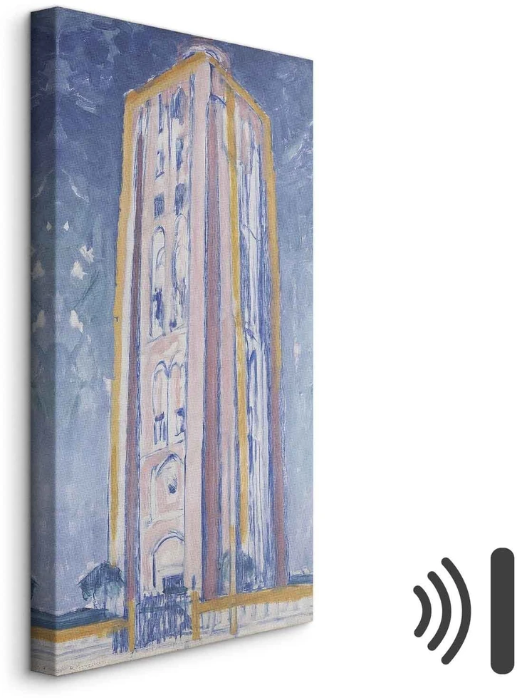Paveikslas Piet Mondrian - Švyturys prie Westkapelle