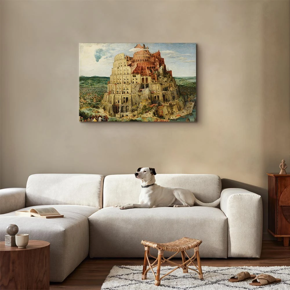 Paveikslas Pieter Bruegel Vyresnysis - Babelio bokštas