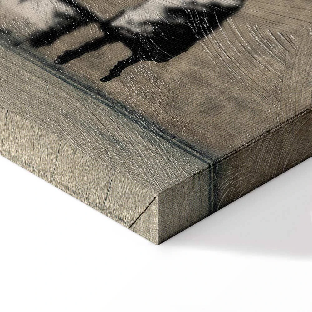 Paveikslas Plaunama zebra ant betono (Banksy)