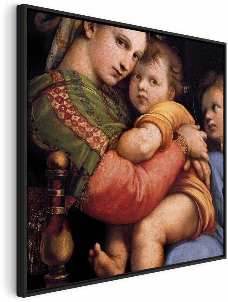 Paveikslas Rafael Santi - Madona kėdėje