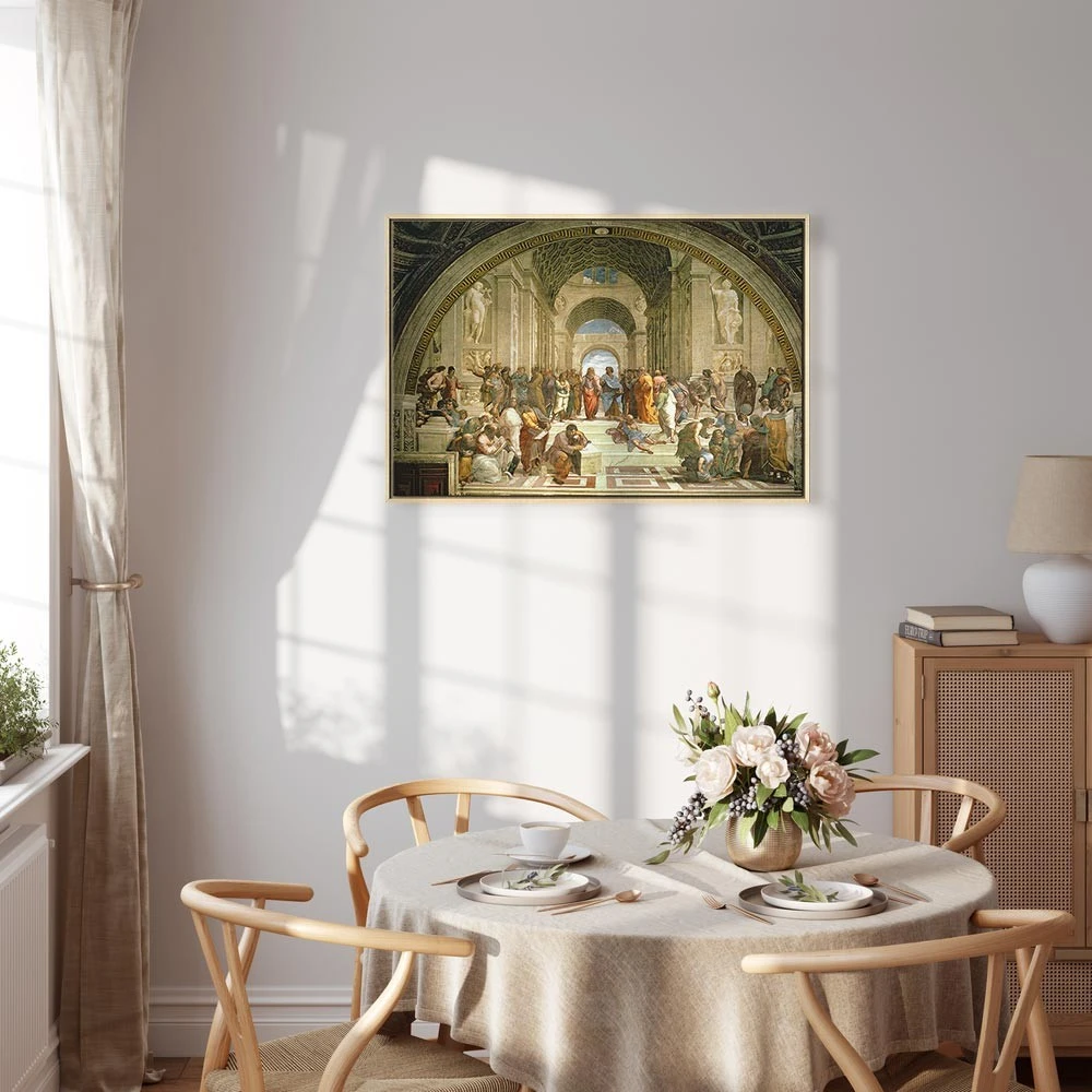 Paveikslas Raphael - Atėnų mokykla