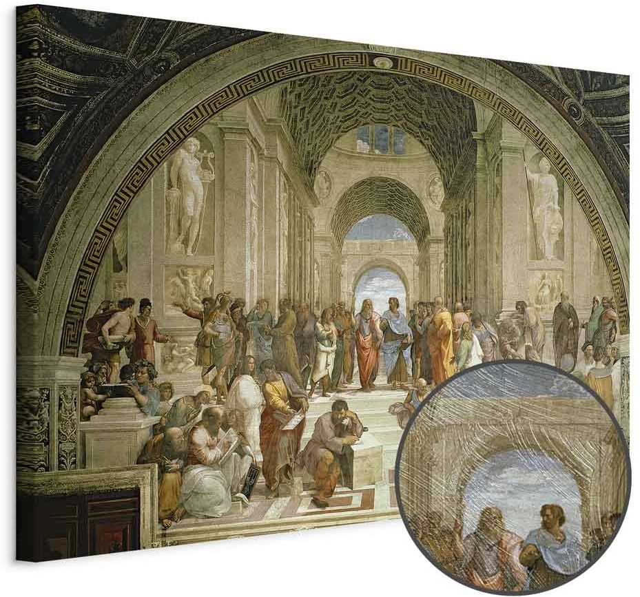 Paveikslas Raphael - Atėnų mokykla
