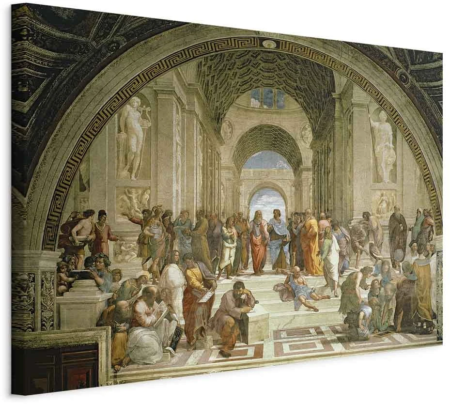 Paveikslas Raphael - Atėnų mokykla