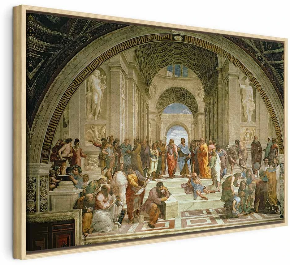 Paveikslas Raphael - Atėnų mokykla