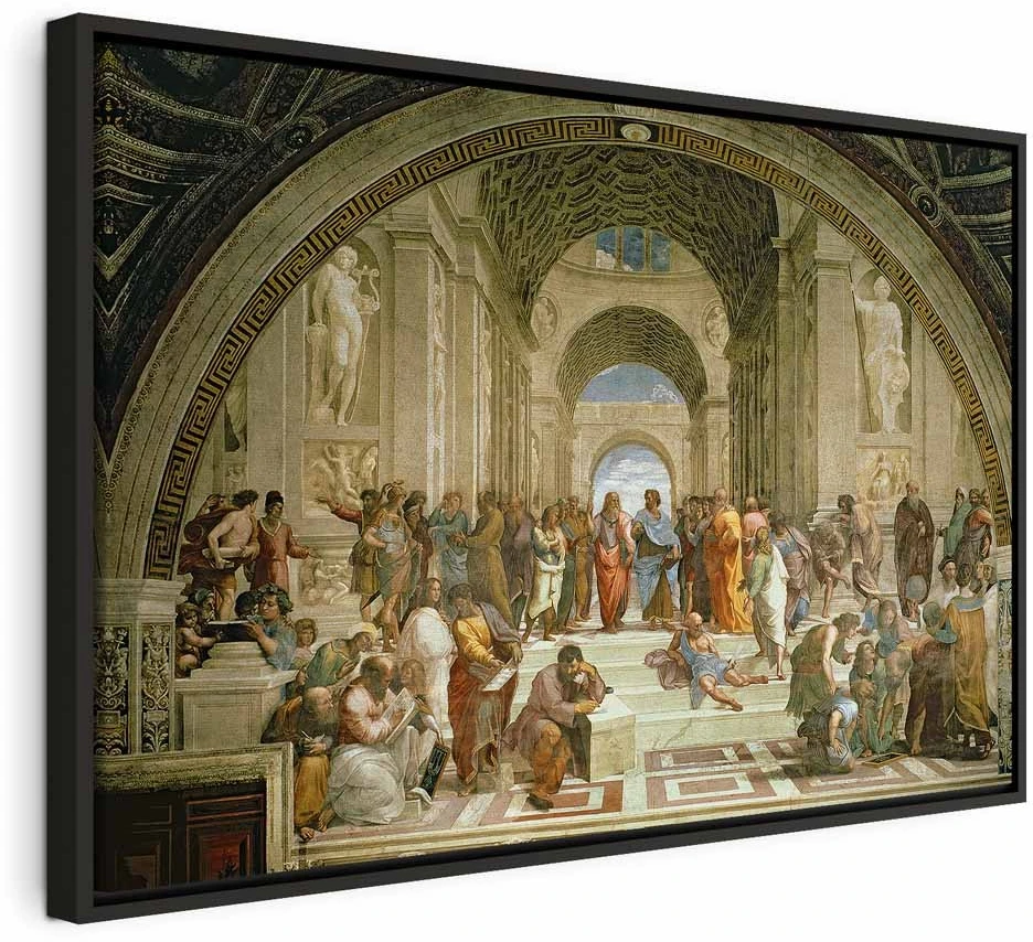 Paveikslas Raphael - Atėnų mokykla