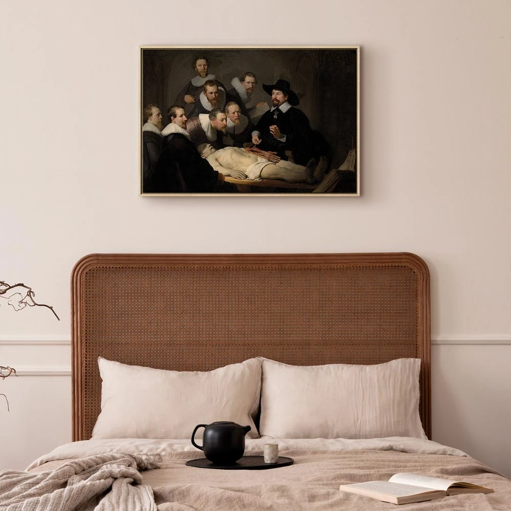 Paveikslas Rembrandt - Daktaro Tulpo anatomijos pamoka