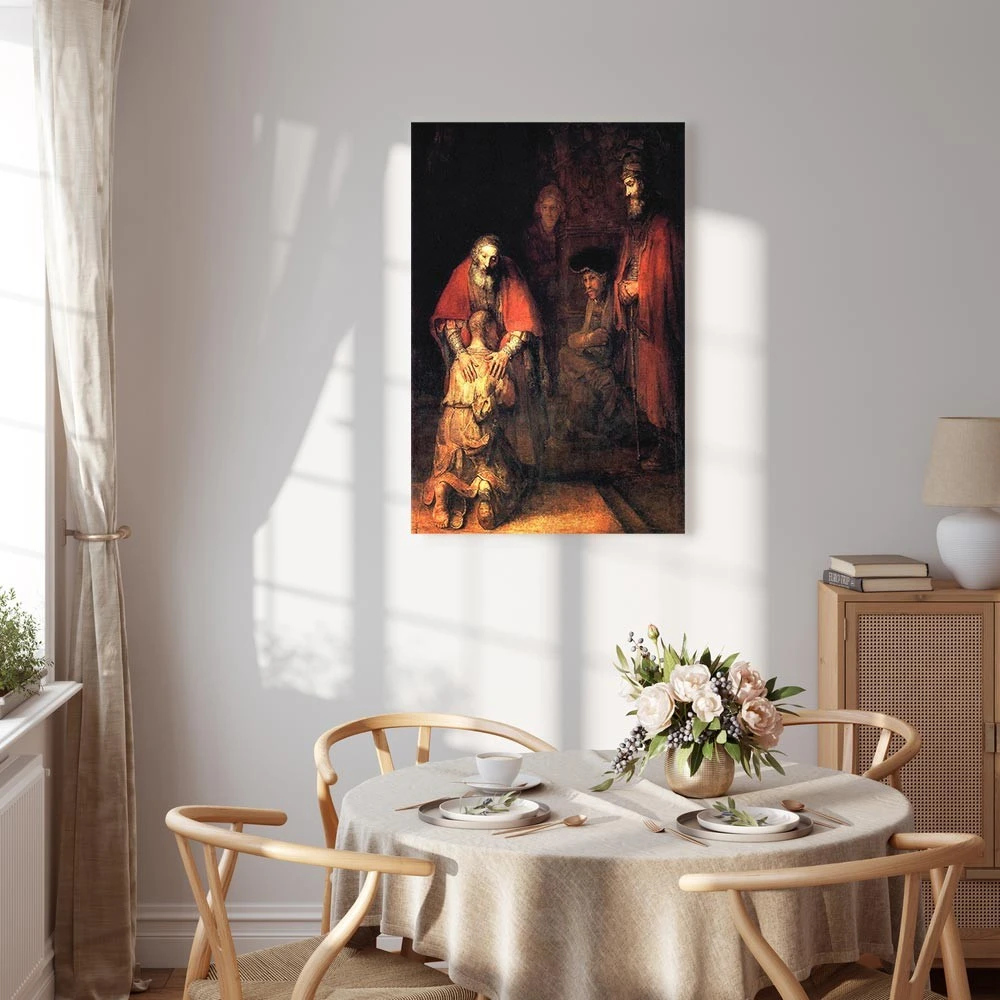Paveikslas Rembrandt - Sūnaus palaidūno sugrįžimas