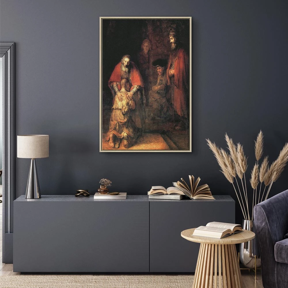 Paveikslas Rembrandt - Sūnaus palaidūno sugrįžimas