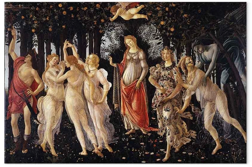 Paveikslas Sandro Botticelli - Pavasaris