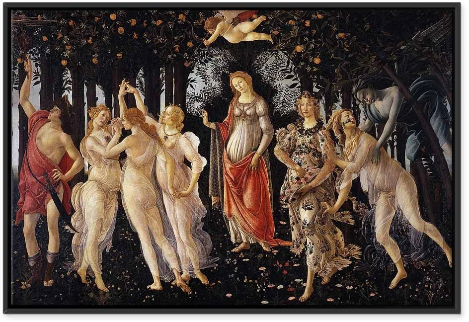 Paveikslas Sandro Botticelli - Pavasaris