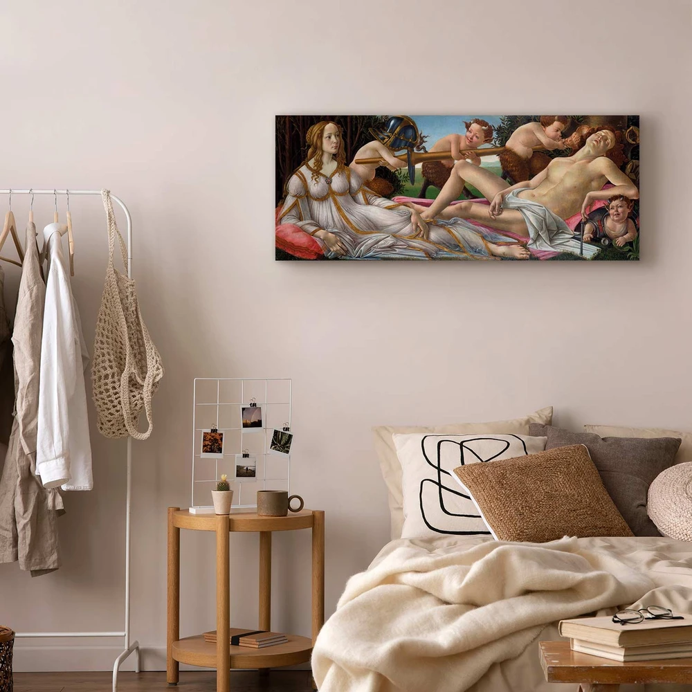 Paveikslas Sandro Botticelli - Venera ir Marsas