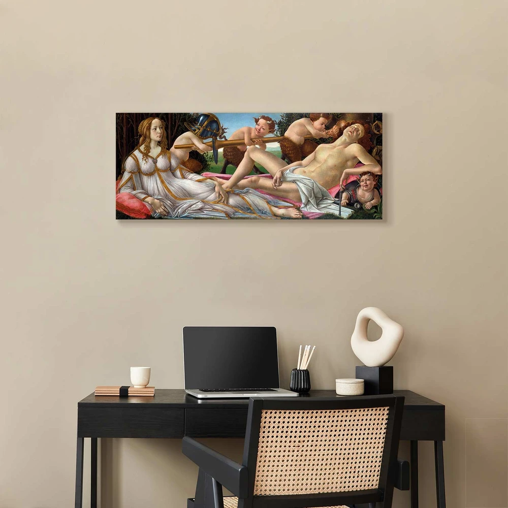 Paveikslas Sandro Botticelli - Venera ir Marsas