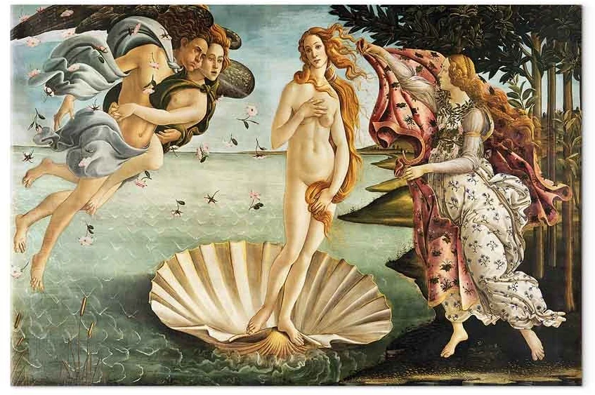Paveikslas Sandro Botticelli - Veneros gimimas