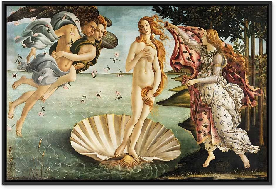 Paveikslas Sandro Botticelli - Veneros gimimas